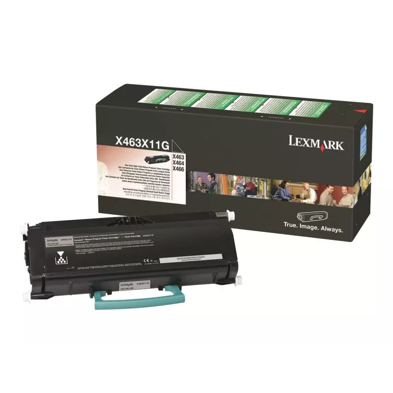 Lexmark X463X11G - Toner black - for X463de, X464de, X466de, X466dte, X466dwe