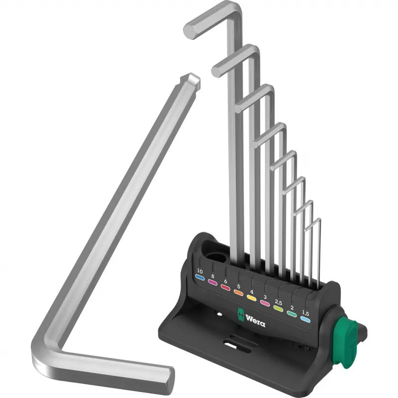 Wera 05022102001 hex key L-shaped hex key set Metric 9 pc(s)