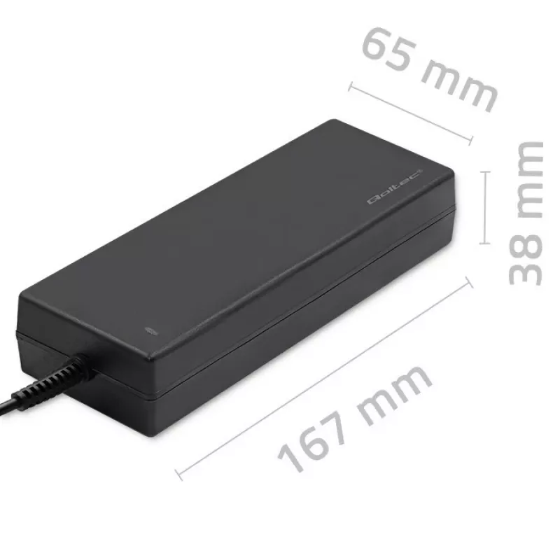 Qoltec 120W Desktop Power Supply | 12V | 10A | 5.5*2.5 | + power cable