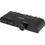 SpeaKa Professional 2 Port Speaker-switch integrated Volume Control Black (SP-6518220)