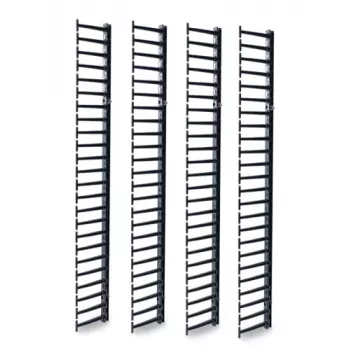 APC NetShelter Cable Management, Vertical Cable Manager, for NetShelter SX Networking Racks 48U, Set of 4, 250 x 2045 x 170 mm