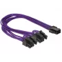 Cable DeLOCK PCI Express 6 pin - 2 x 8 pin 0.3 m