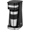 Drip coffee maker CLATRONIC KA 3733 — 0.4 L water tank, 1-cup stainless steel countertop machine