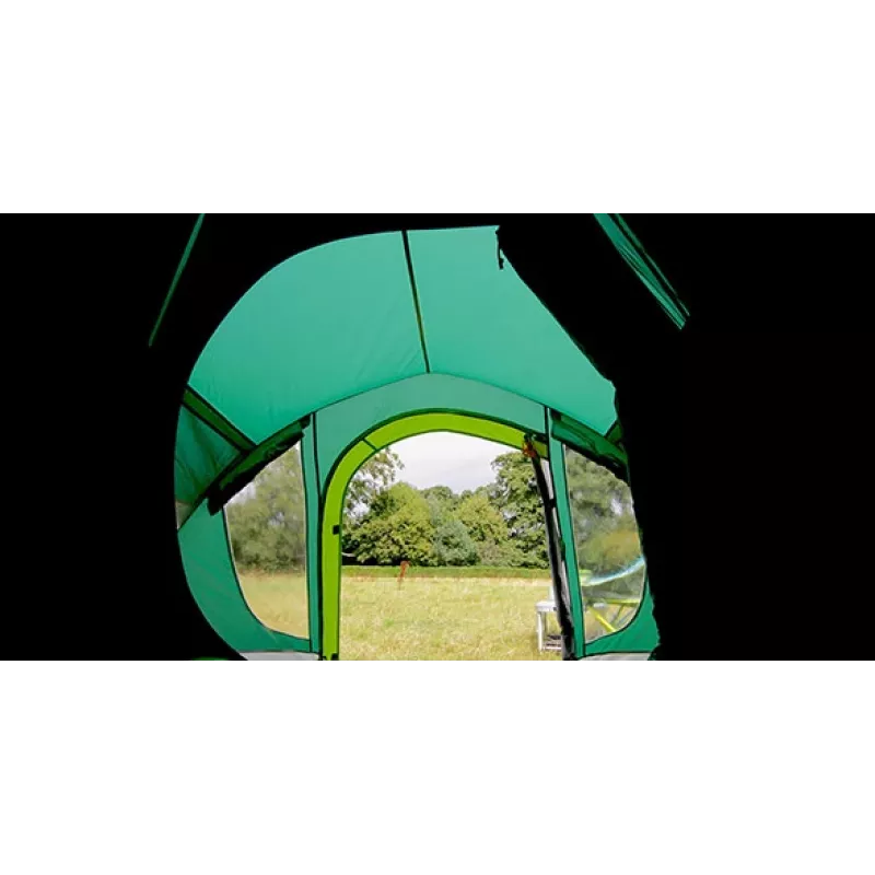 Dome/Igloo tent COLEMAN Kobuk Valley 4 Plus — 4-person, hard frame, green