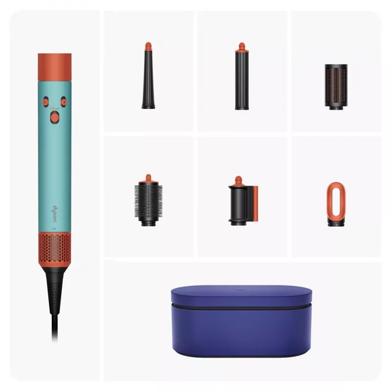 Multistyler Dyson Airwrap Warm Black Blue Green Orange 1300 W