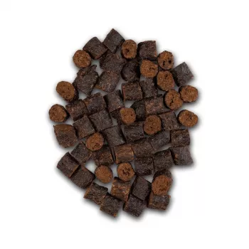 Dog treats UNISZKI Crunchy Rabbit with Mint and Nettle 80 g — rabbit meat, mint, nettle crunchy snacks