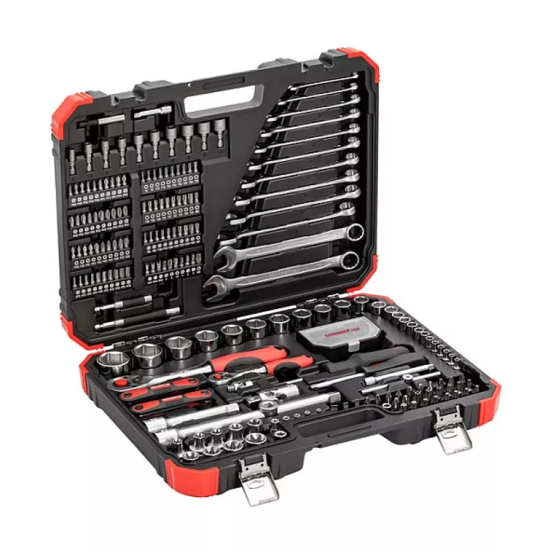 Socket set Gedore R46003232, 232 pieces, 1/4 inch and 1/2 inch drive
