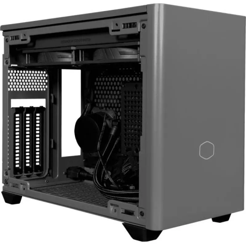 Cooler Master NR200P-MCNN85-SL0 MasterBox NR200P MAX Black/Gray, Mini-ITX, USB 3.2 Gen 1, 2x 2.5