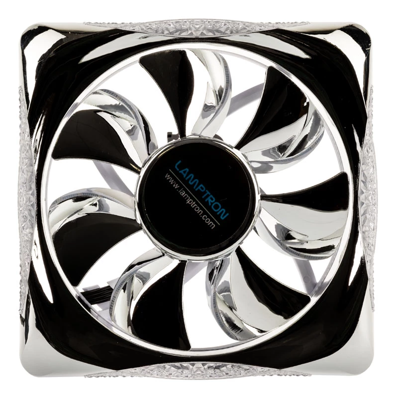 LAMPTRON PLUTO+ ARGB PWM 120mm Fan Bundle of 3 - Black