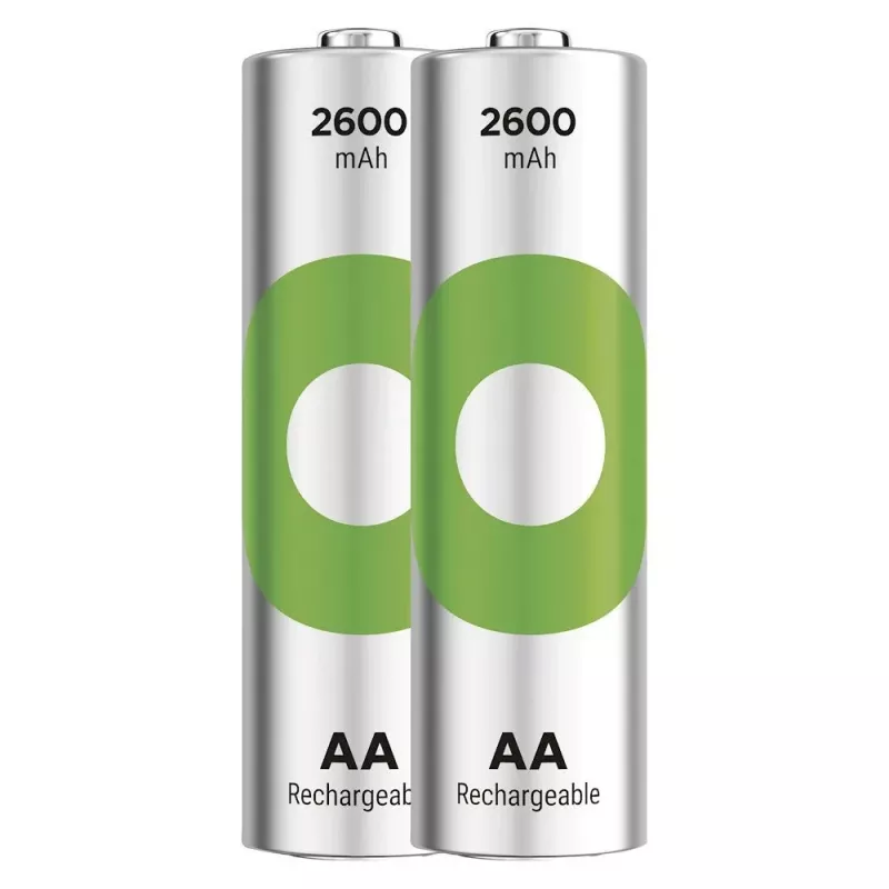 Batteries R6/AA NI-MH 2 600mAh blister 2pcs.