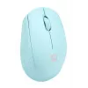 Wireless ambidextrous mouse NATEC STORK — Bluetooth + USB Type-A, 1600 DPI, 3 buttons, light blue