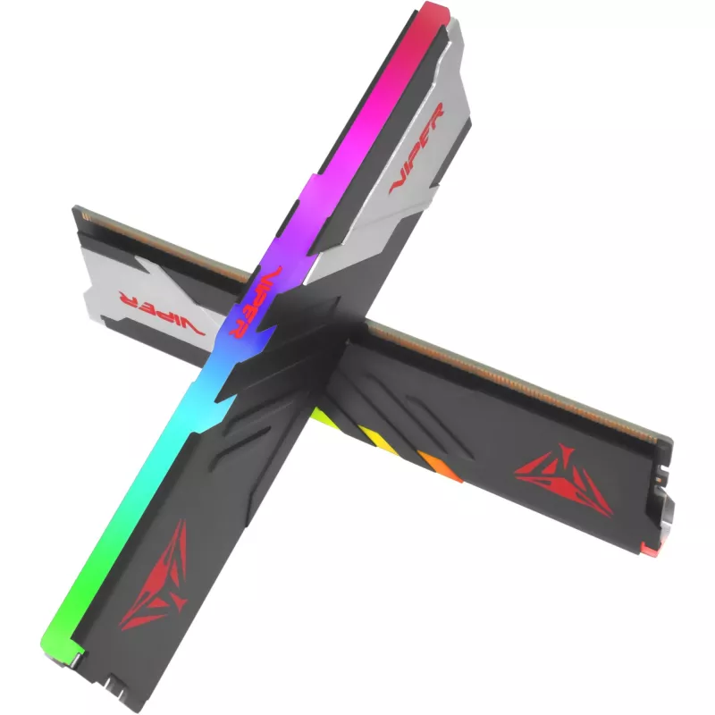Patriot Viper Venom RGB PVVR532G720C34K DDR5-7200 32 GB (2x 16 GB) CL34 memory kit, Intel XMP 3.0, Black