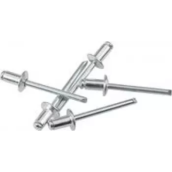 Tubular rivet KWB 407476 Aluminium 4mm diameter 16mm length
