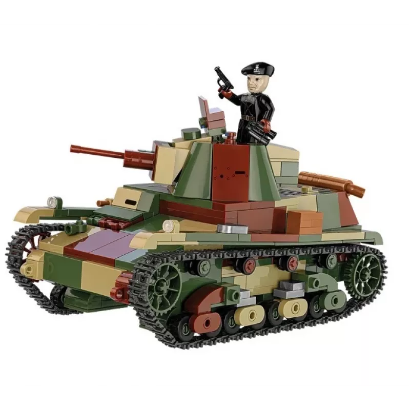 Cobi Building Blocks Light Tank 7TP model, 669 pieces, COBI-2661