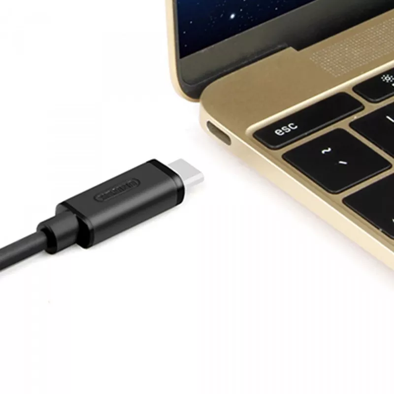UNITEK Y-C474BK USB cable USB 3.2 Gen 1 (3.1 Gen 1) 1 m USB A USB C Black
