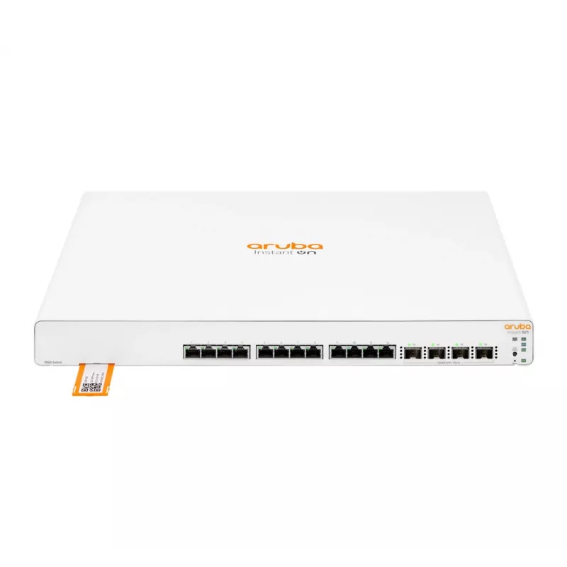HPE Aruba Networking Networking Instant On Switch 12p 10GBT 4p SFP+ 1960