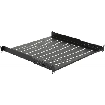 Rack shelf LOGON RAS405BL Black 50 kg capacity 19 inch