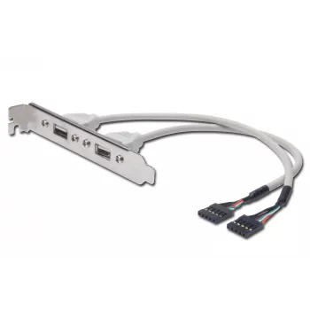 USB Slot Bracket Cable Digitus AK-300301-002-E
