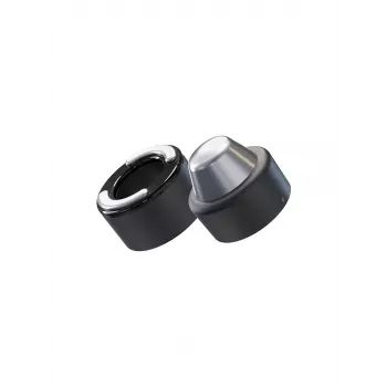 Face massager Therabody Theraface Hot & Cold Rings FG Black — 67 mm, cordless, 2 programs, OLED display
