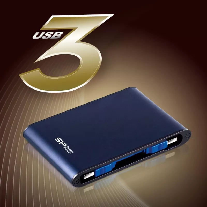 External Hard Drive Silicon Power 1TB USB 3.2 Armor A80