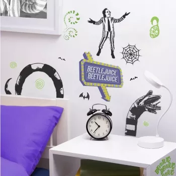 Wall Decals Paladone Beetlejuice Design PP13439BJ – Decorative Wall Sticker Set