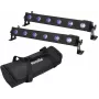 LED bar light EUROLITE LED BAR-6 QCL RGB+UV set of 2 — stage/arch lighting, RGB + UV LEDs