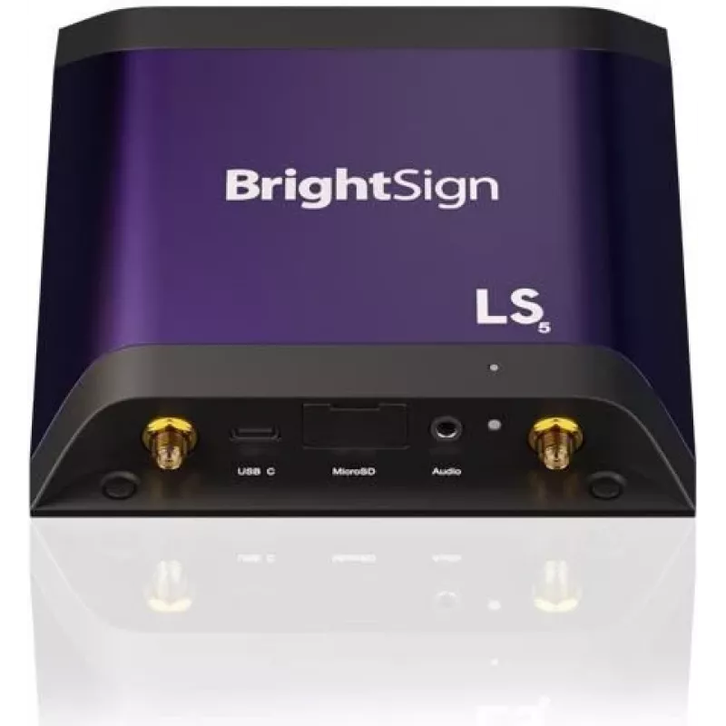 Digital Media Player BrightSign LS425 Black Purple Full HD Wi-Fi