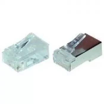 Wire connector RJ-45 ShiverPeaks BS72051R-100 White