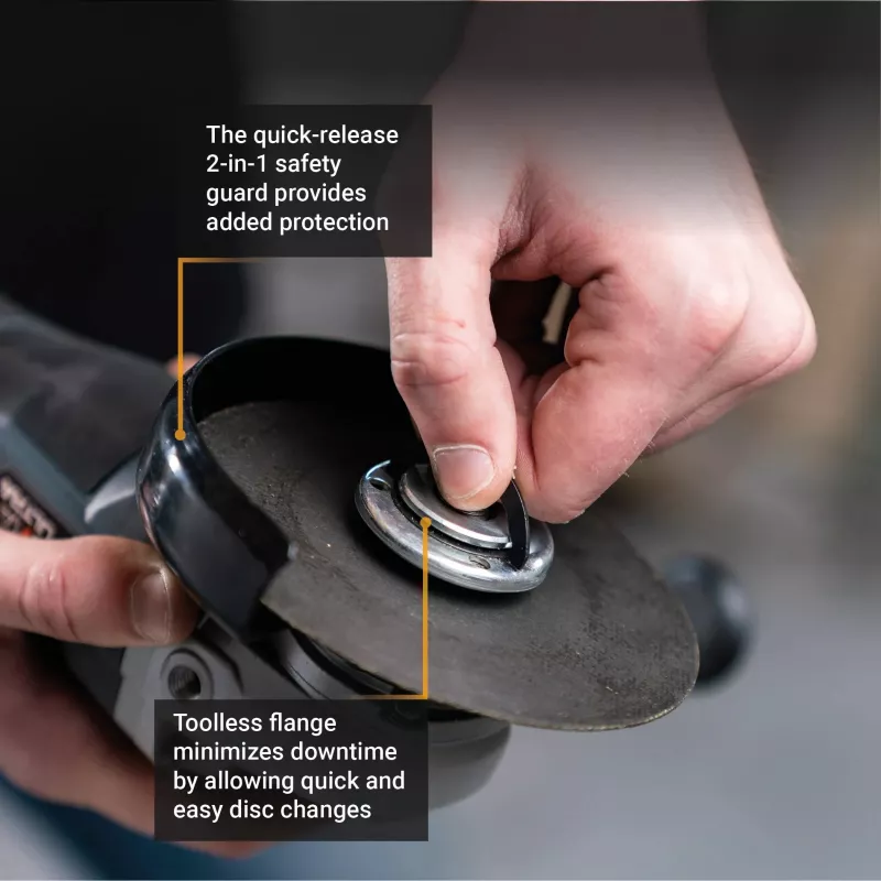 Batavia B.V. 18V Cordless Brushless Angle Grinder | 125 mm