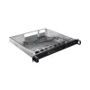 Lanberg SC01-4201-10B 1U Rackmount Server Chassis, ATX/SSI CEB, 4x 40mm PWM Fans, 2x USB 3.0, Black