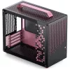 Jonsplus MATX Handle Case Z20 Black-Pink – Mini/Micro/Flex-ATX chassis with carrying handle