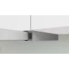 Bosch Serie 2 DFM064W55 cooker hood Semi built-in (pull out) Metallic, Silver 394 m³/h