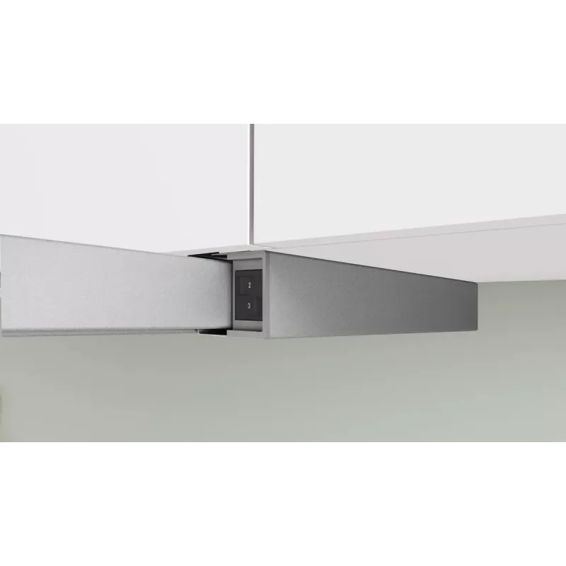 Bosch Serie 2 DFM064W55 cooker hood Semi built-in (pull out) Metallic, Silver 394 m³/h