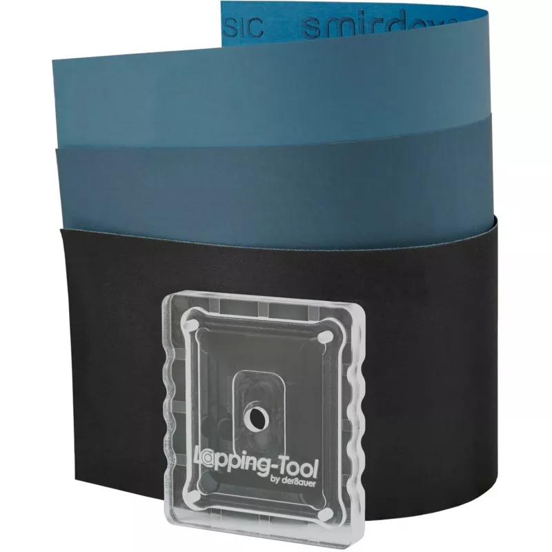 Lapping Tool 13th & 14th Gen. Intel CPU, Grinding / Polishing Accessory (transparent)