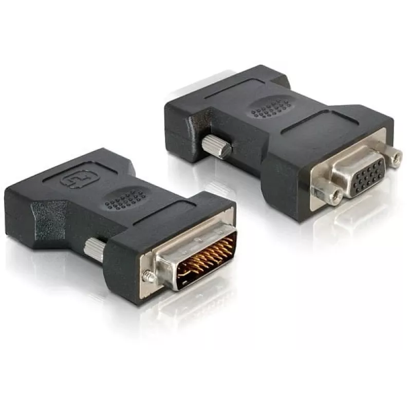 VGA 15pin F to DVI 24+5 M DeLOCK 65016