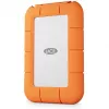 External SSD LaCie STND4000400 4 TB USB4 Gen 3x2 Thunderbolt USB Type-C, Orange/Stainless steel