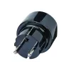 brennenstuhl Travel Adapter - Adapter for Power Connector - Black (1508480)