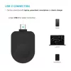 Fixed USB-C charging adapter FIXED FIXDW-AWAP-BK for Apple Watch Powerstation Uni, compact replacement