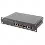 Switch DIGITUS 10 inch Gigabit Ethernet 8-Port Unmanaged - 8x Gigabit RJ45, rack-mountable