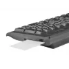 Wired Full-size NATEC Moray ES Keyboard with USB, Spanish QWERTY, 105 keys, ID card reader, 1.5 m cable, black