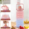 Extralink Motivational Bottle, Water Bottle, 2000ml, Red-Blue, BUT-994