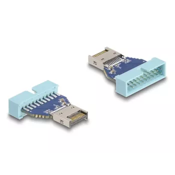 DeLOCK USB Adapter Pin Header male to internal USB Type-E Key A male 10 Gbps