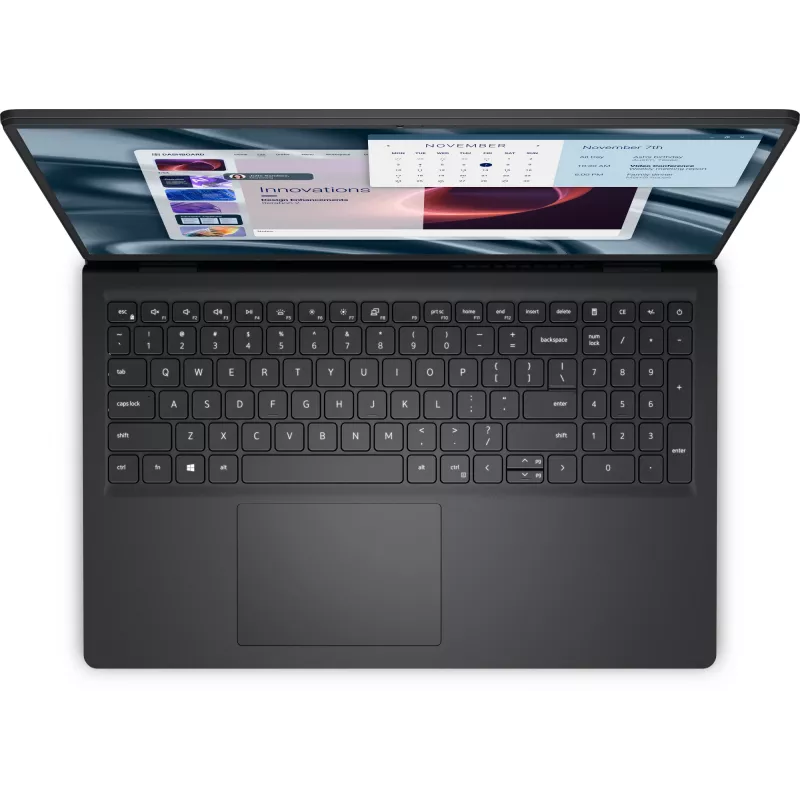 Laptop Dell Pro 15 Essential PV15255 W11P R5-7520U | 8GB | 512GB | AMD Radeon 610M | FgrPr | WLAN+BT | 15.6 FHD | BcklKb | 3C | 65W | 3YPS Carbon Black (Plastic)