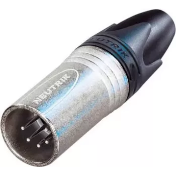 Neutrik XLR-Connector Plug, straight Number of Poles: 5 Silver NC5MXX 1 pc(s) (NC5MXX)