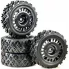 Absima 2510060 wheel and tyre set Black (2510060)