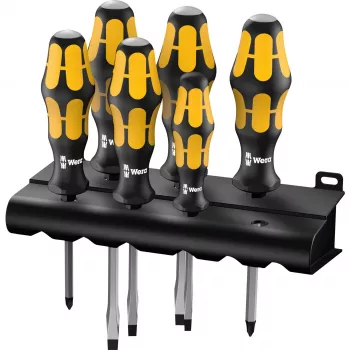Screwdriver Wera 932/6 Kraftform Set Standard