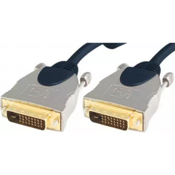 DVI cable ShiverPeaks SP77441 1.5 m DVI-D Blue