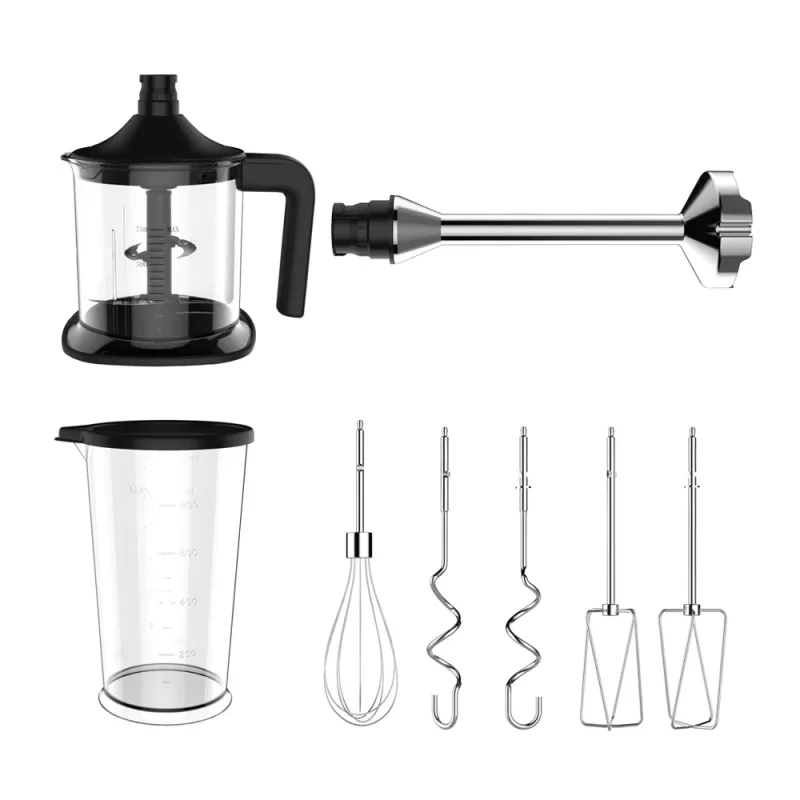Gastroback 40983 Design Handmixer Pro, Black/Silver