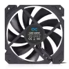 Fan Alphacool 12 cm 3000 RPM 7.83 mmH2O Dual ball bearing Black 120x120x25 mm