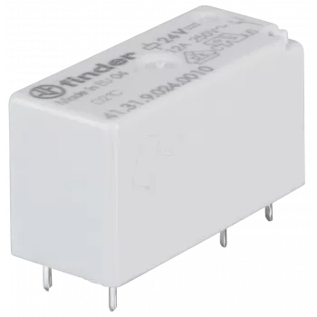 Finder PCB Power Relay 24 VDC 400 mW (41.31.9.024.0010)